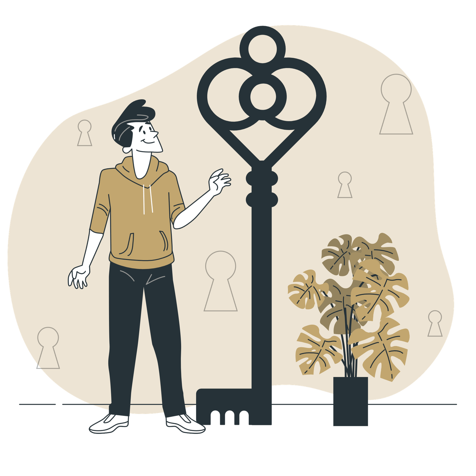 entrées et sorties – remise des clés