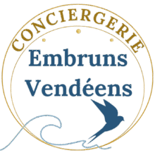 Logo Conciergerie Embruns Vendéens location saisonnière en Vendée