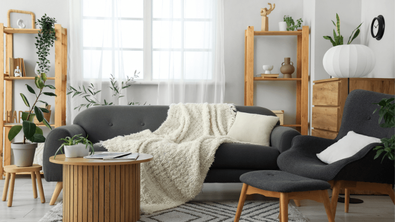 Intérieur préparé pour une gestion locative en Vendée