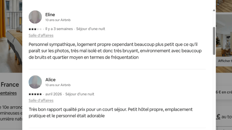 avis clients location courte durée montrant satisfaction et impact sur les réservations
