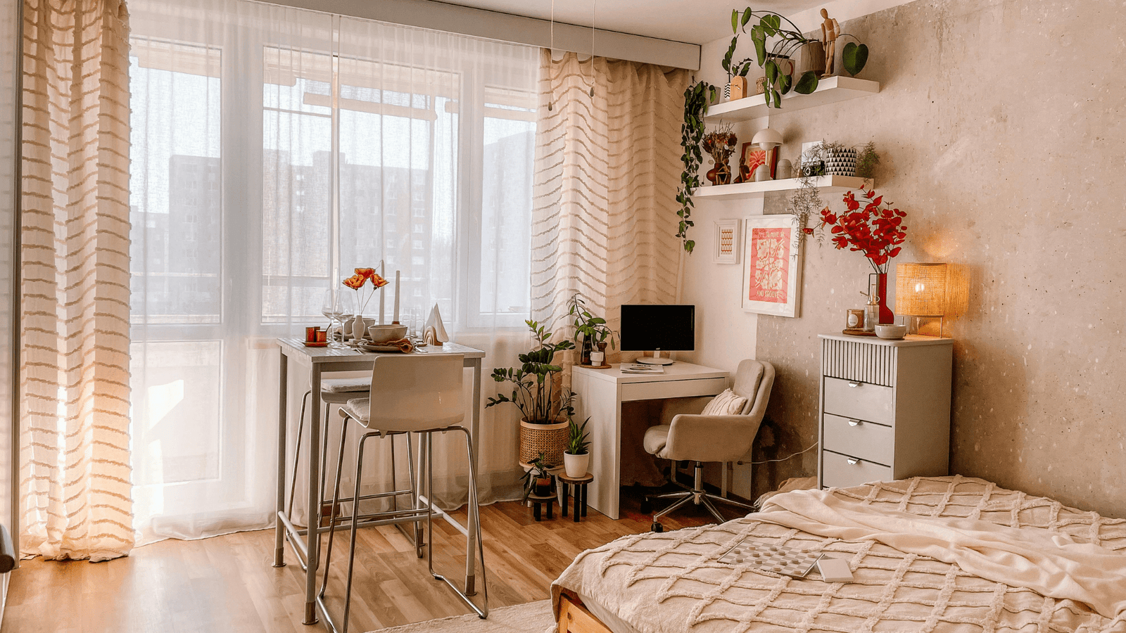 Studio Airbnb moderne et lumineux à La Roche-sur-Yon en Vendée